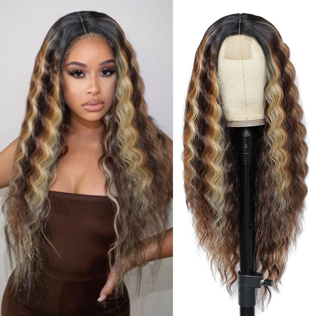 Deep Wave Long Curly Hair