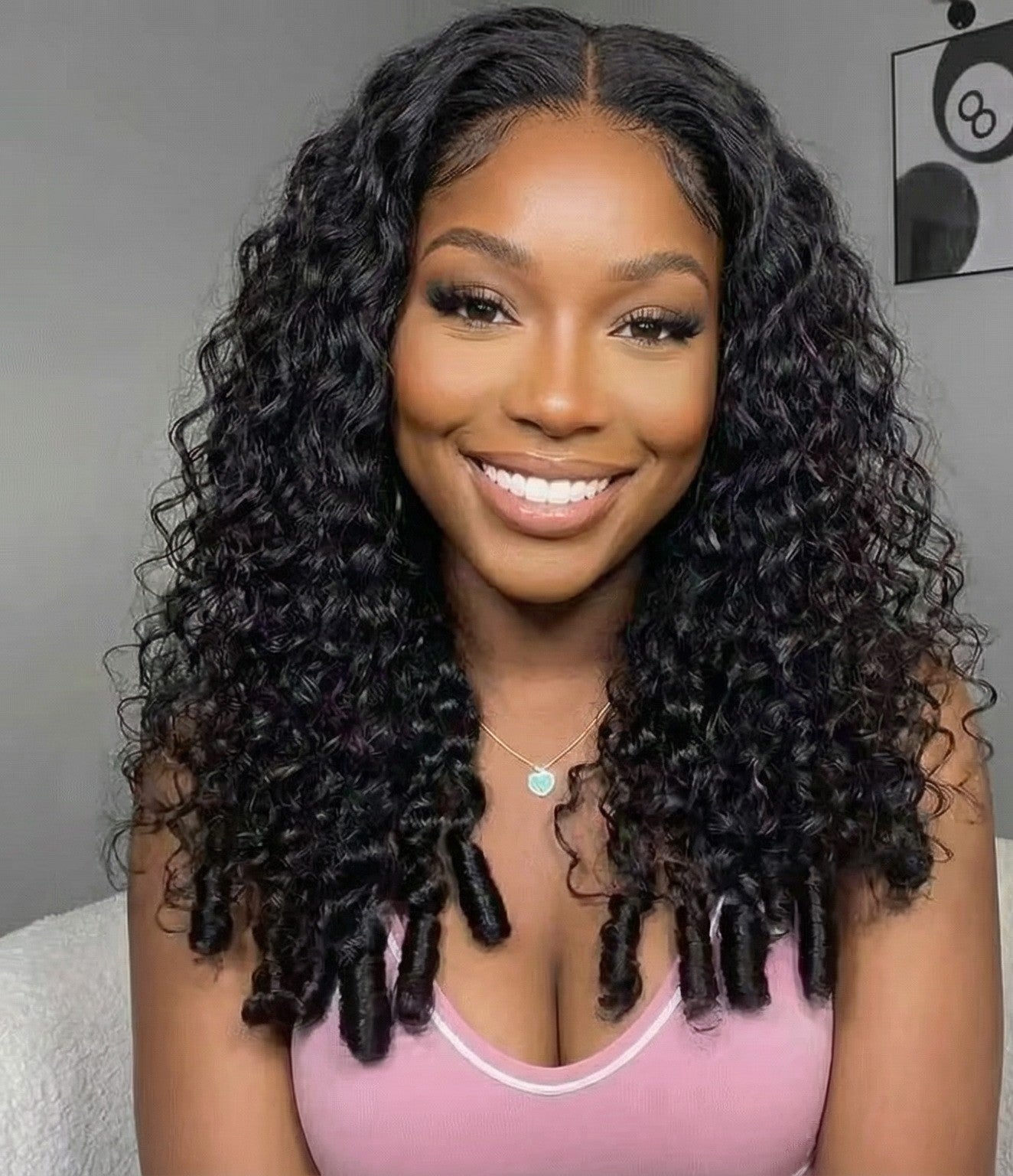 Burmese Curly Wig Human Hair 13X6 Hd Lace