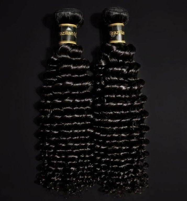 Premium Deep Curly Bundles | 100% Human Hair