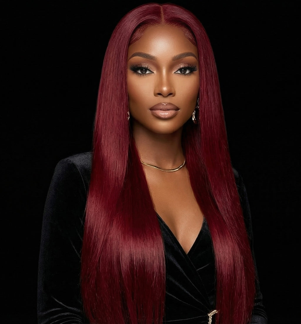 Straight Human Hair 200% Density