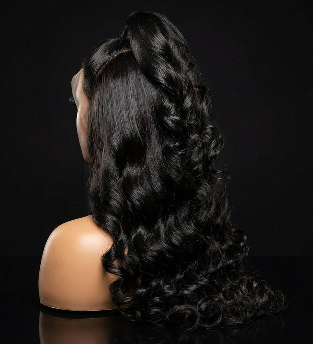 Body Wave Lace Front Wig Human Hair Wigs Pre Plucked with Baby Hair