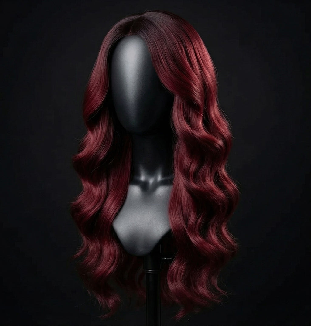 Long Loose Curly Hair with Highlights