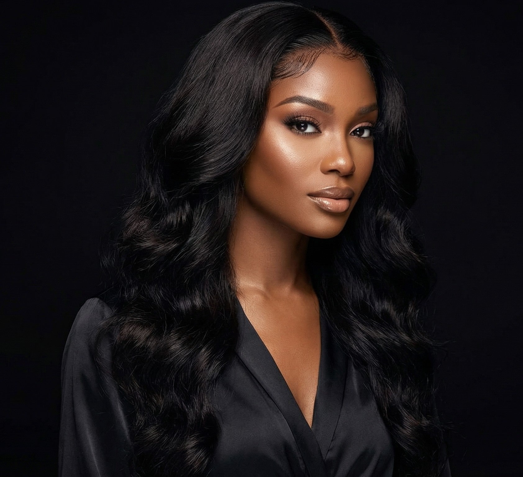 Body Wave Pre-Plucked Swiss Lace Front Human Hair