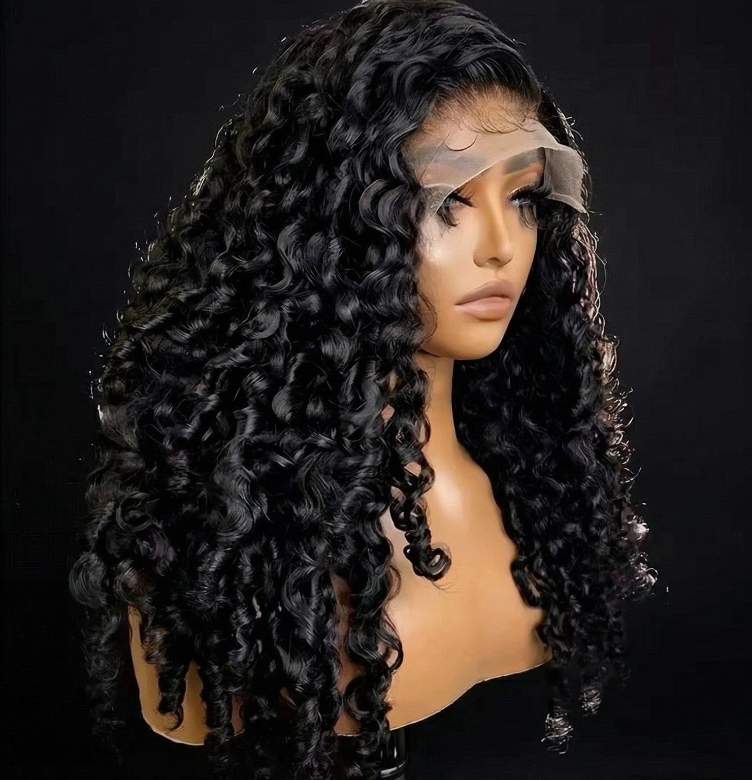 Burmese Curly Wig Human Hair 13X6 Hd Lace