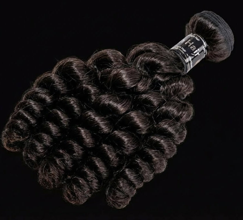 Premium Loose Curly Bundles | 100% Human Hair